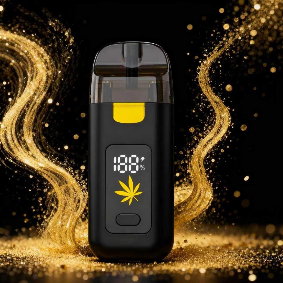 1ml /2ml Adjustable Voltage Dual Coil / Dual Core Big Hits All-in-one Vape With Screen Display suppliers